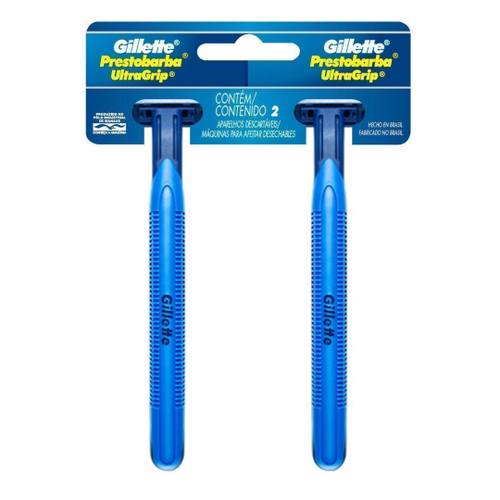 Barbeador Descartável Gillete Prestobarba Ultragrip 20 Unid Em Promoção ...