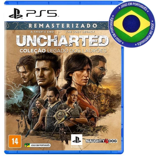 Uncharted 4 A Thiefs End Ps4 - Midia Fisica