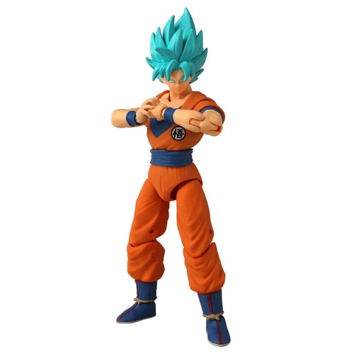 Boneco Dragon Ball Super Saiyan Blue Goku Articulado Bandai