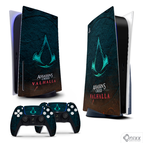 Skin Adesivo Playstation 4 FAT Assassins Creed Valhalla