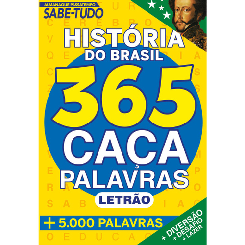 Livro de Passatempo Caça Palavras Exercício Mental em Promoção na Americanas