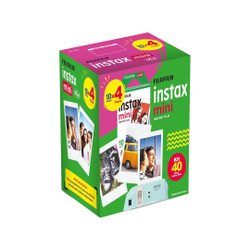 Filme instantâneo Fujifilm Instax Borda Branca com 40 poses é boa?