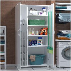 Armário Porta Vassouras Produtos de Limpeza Balde é boa?