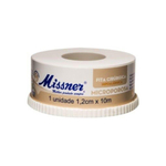Fita Microporosa Missner - Bege - 1,2Cm X 10M