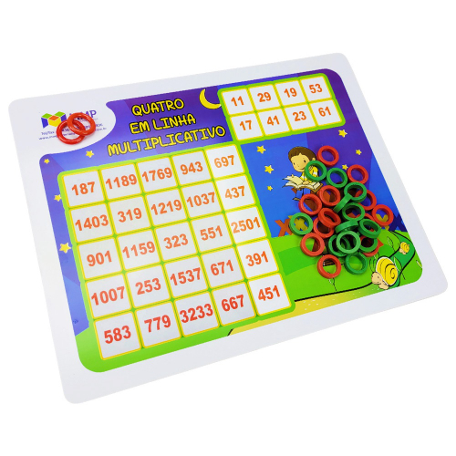 Jogo de Tabuleiro Roleta Matematica MMP Brinquedo Infantil