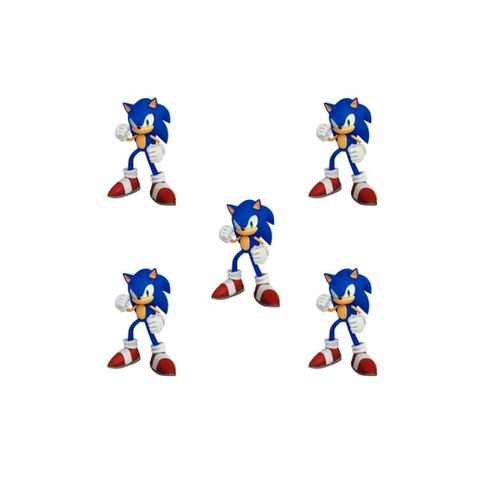 MINI PERSONAGEM DECORATIVO SONIC 50 un.