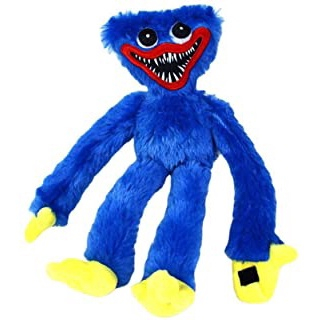 Poppy Playtime Jogo Boneco Pelúcia Huggy Wuggy Azul Escuro em