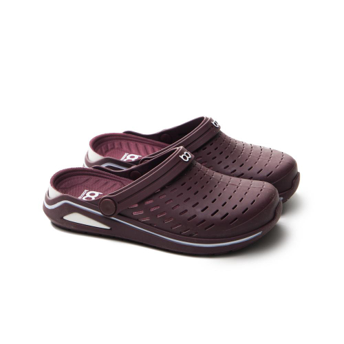 Crocs Feminino Design Dual Confort Macio Casual Dia a Dia Roxo no Shoptime