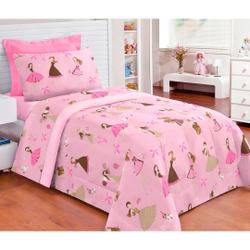 Kit Edredom Solteiro + Jogo de Cama 100% Algodão - Sofie, Marie e Fifi - 05 Peças é boa?