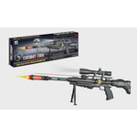 Metralhadora Pistola Brinquedo Tipo Nerf Luz Som Camuflada - R$ 59,99