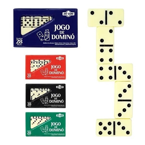 Jogo De Domino Profissional Com 28 Pecas 11,5 Mm - Acessórios e