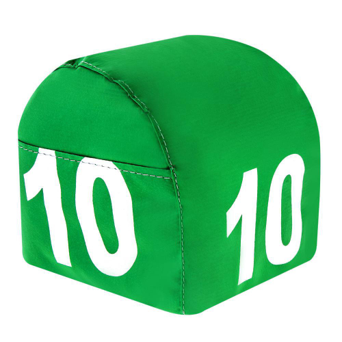 Kit Com 10 Prisma Numerado 01 Ao 10 Com Ima Verde em Promoção na Americanas