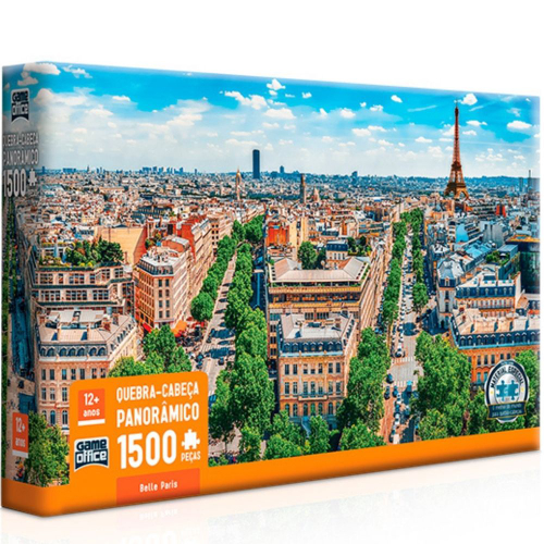 Quebra Cabeça Puzzle 500 Pçs Paris França