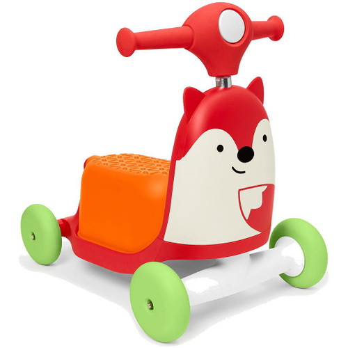 Triciclo Motoca Infantil Zoológico Com Haste Tchuco Samba Toys