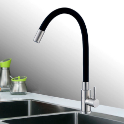 Torneira Monocomando Gourmet Flexível Cozinha Aço Escovado Menor preço em Torneira Monocomando Gourmet Flexível Cozinha Aço Escovado