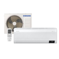 Ar-condicionado Split Inverter Samsung WindFree Sem Vento 12.000 BTUs Quente/Frio 220V AR12ASHABWKXAZ Menor preço em Ar-condicionado Split Inverter Samsung WindFree Sem Vento 12.000 BTUs Quente/Frio 220V AR12ASHABWKXAZ