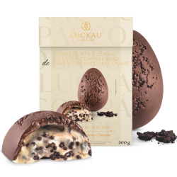 Ovo Páscoa Chocolate ao Leite Recheio Super Cream Luckau é boa?