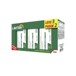 Kit Lavitan cabelos e unhas com 3 frascos com 30 cápsulas cada. Menor preço em Kit Lavitan cabelos e unhas com 3 frascos com 30 cápsulas cada.