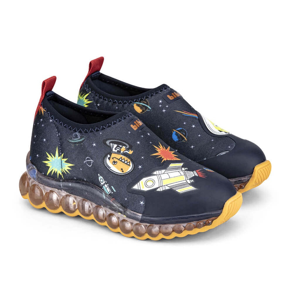 Tenis bibi outlet led dinossauro