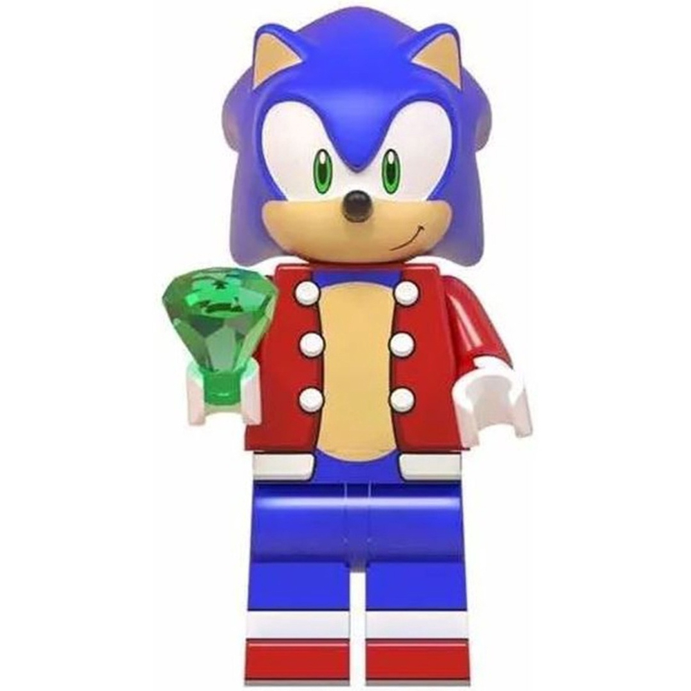 Boneco Blocos De Montar Chaos Personagem Sonic em Promoção na