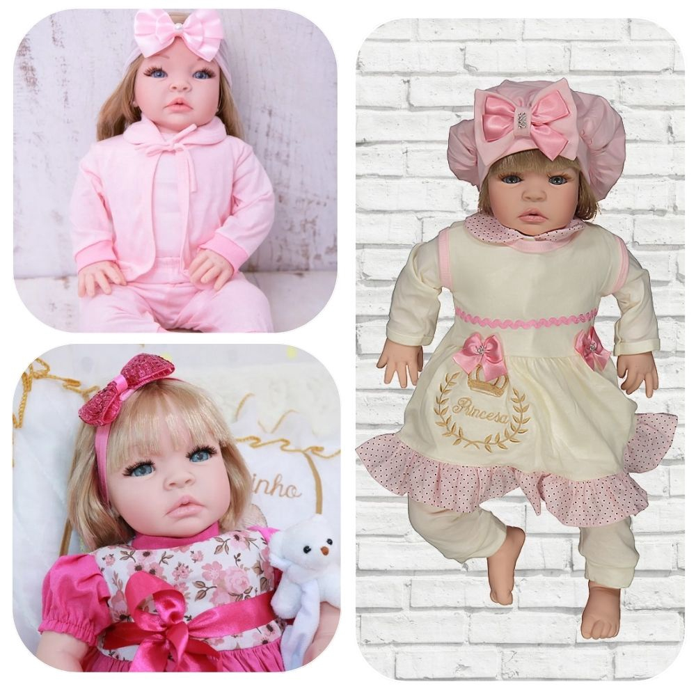 Boneca Reborn Ashley Caqui De Pano Cegonha Reborn Dolls - USA Magazine