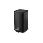 Lixeira Aço Carbono Pedal Balde Frame 12L Brinox