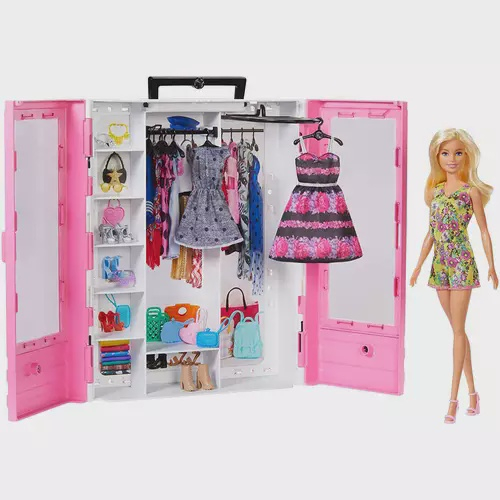 Barbie Fashion Filme guarda-roupa de Moda Mattel HPL78 na Americanas  Empresas