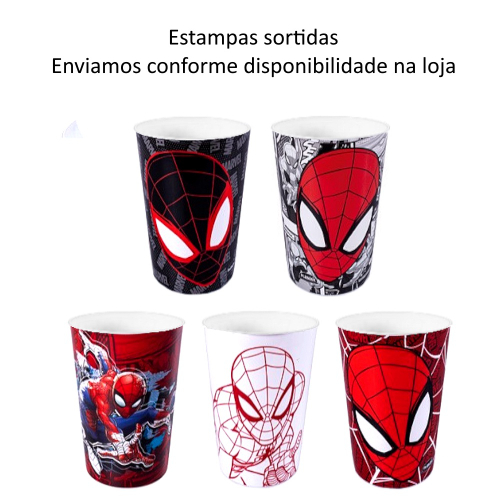 Jogo Americano Infantil Homem Aranha + Copo + Prato em Promoção na  Americanas