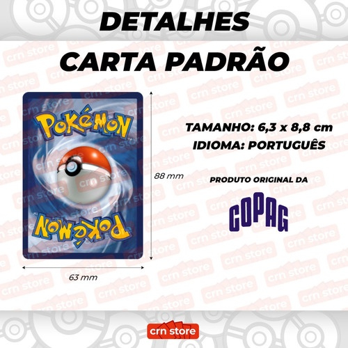 Kit Carta Pokémon Pikachu E Lendário Mewtwo no Shoptime