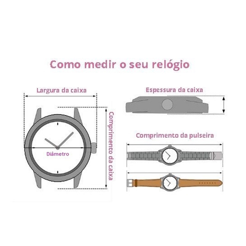 Relógio Magnum Masculino Sports MA34549V Pulseira Silicone