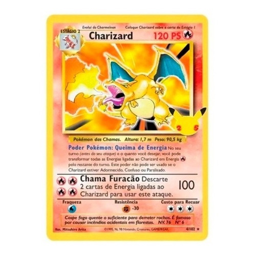 Mew Dourado Foil Celebrações Pokémon Carta Português 25/25 em Promoção na  Americanas