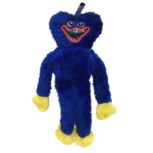 Boneco Huggy Wuggy Azul Kiss Missy Pop Play Time Plush Toy