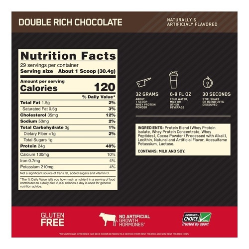 100 Whey Protein Gold Standard (907g) Optimum Nutrition em Promoção Ofertas na Americanas