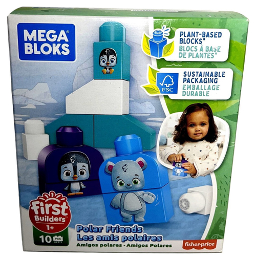 Blocos de Montar - Mega Bloks - Sacola com 80 Peças - Azul - Fisher-Price