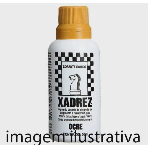 Corante Bisnaga Xadrez Para Tintas Varias Cores Parede - Escorrega o Preço