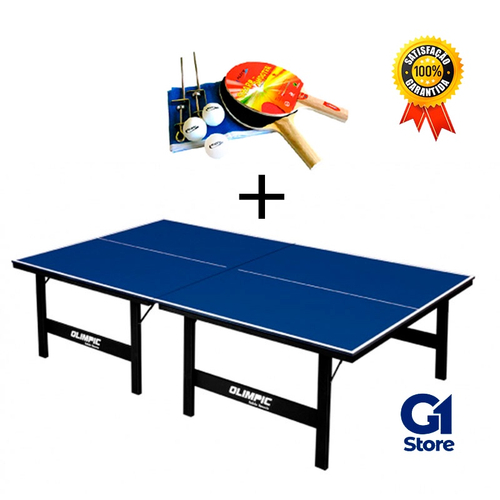 Mesa Ping-pong Dobrável De Camping Aktive - Azul - Mesa Aktive