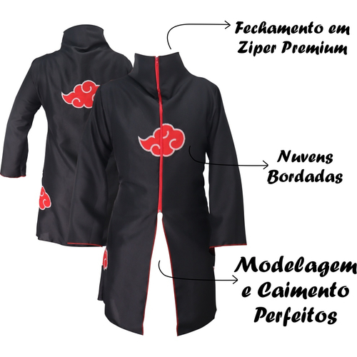 Você sabe o significado das nuvens vermelhas na roupa da Akatsuki