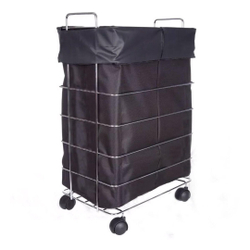 Roupeiro Cesto Roupa Preto 50 Litros Menor preço em Roupeiro Cesto Roupa Preto 50 Litros