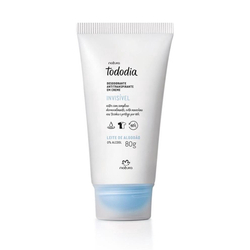 Desodorante em creme natura tododia leite de algodão 80G Menor preço em Desodorante em creme natura tododia leite de algodão 80G