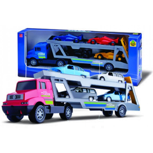 Brinquedo Caminhão Cegonheira Grande Carreta Carros Bs Toys em Promoção na  Americanas