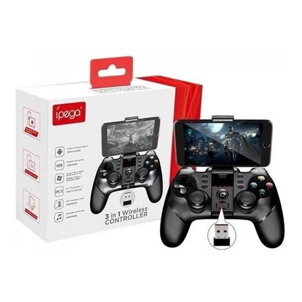 Ipega-PG-9076 Controlador de Jogo Bluetooth, 2.4G Gamepad Sem Fio