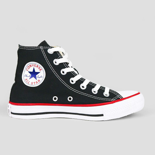 All Star Preto - Cano Alto  Tênis Feminino All Star Nunca Usado