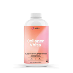 Collagen Vhita - Colágeno Verisol Frasco Com 180 Comprimidos Menor preço em Collagen Vhita - Colágeno Verisol Frasco Com 180 Comprimidos