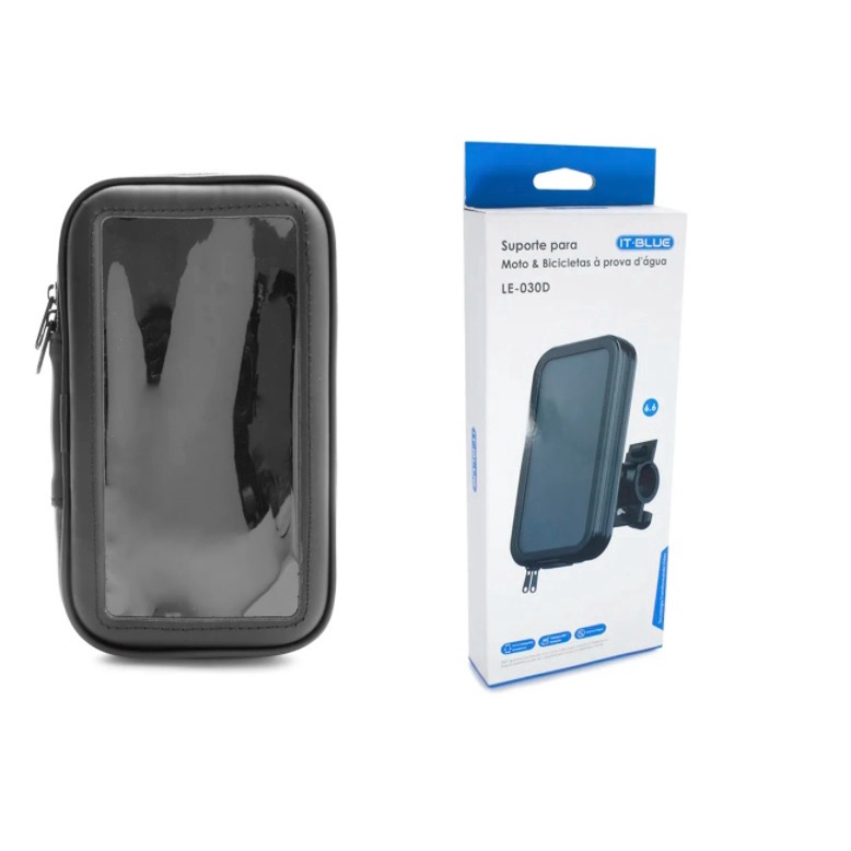 Compre Suporte universal de telefone para motocicleta, bicicleta, para  Samsung, iPhone, Xiaomi, OPPO, Huawei Moto Scooter, à prova d'água,  dobrável, capa de suporte para celular