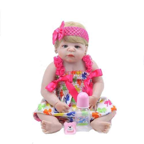 Bebe reborn menina silicone promocao princesa boneca bk loira