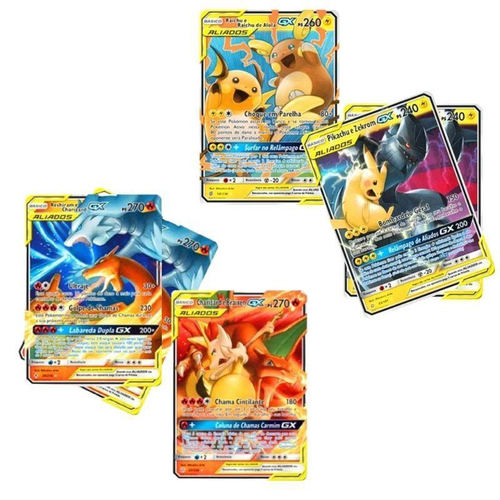 Box Pokémon Batalha De Liga Zekrom Pikachu X Charizard Reshi em Promoção na  Americanas