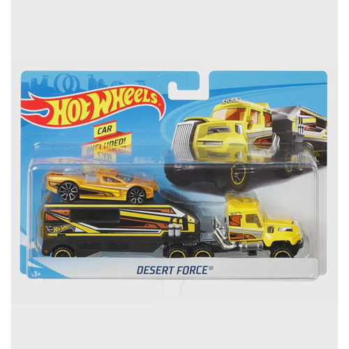 Caminhão Transportador Hot Wheels + 1 carro em Promoção na Americanas