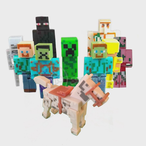 Kit Bonecos Minecraft C/ Dragão em Promoção na Americanas