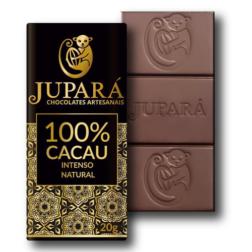 Chocolates Jupará 100 Cacau Puro E Natural 42 Unidades em Promoção