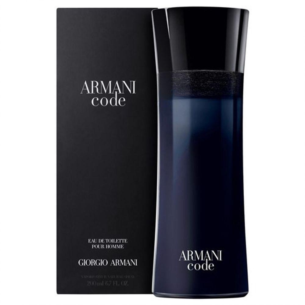 notas armani code